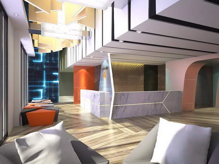 SK.5 interior design 3d perspective portfolio