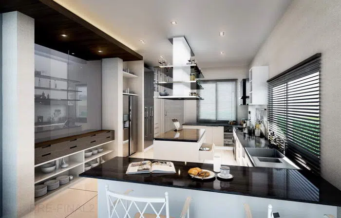 SK.5 interior design 3d perspective portfolio