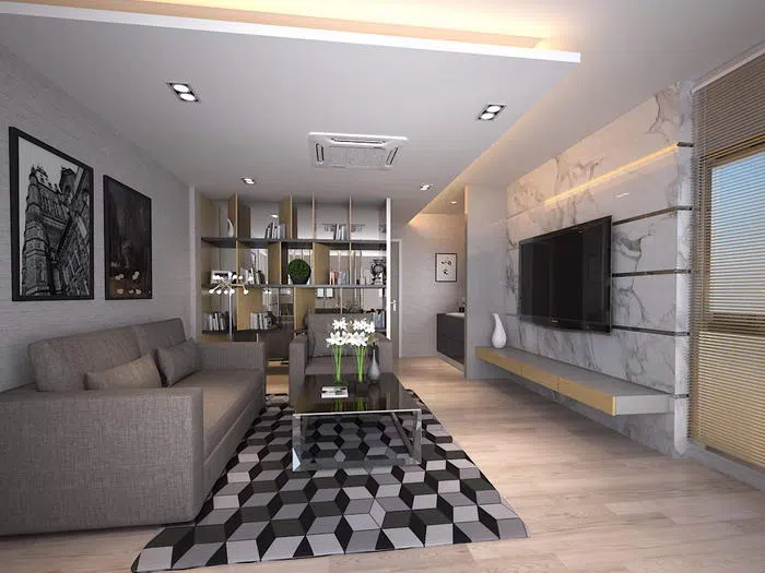 SK.5 interior design 3d perspective portfolio