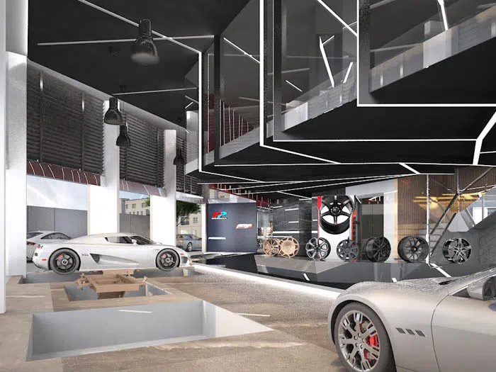 SK.5 interior design 3d perspective portfolio