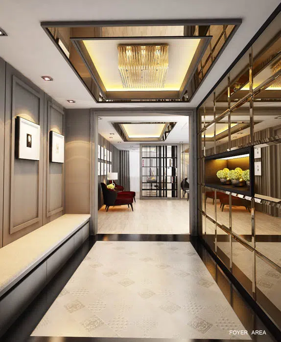 SK.5 interior design 3d perspective portfolio