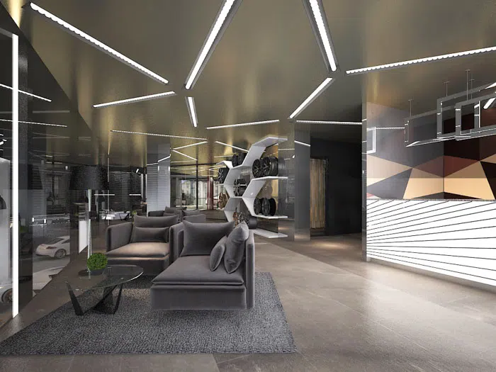 SK.5 interior design 3d perspective portfolio