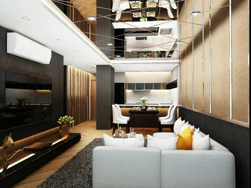 SK.5 interior design 3d perspective portfolio