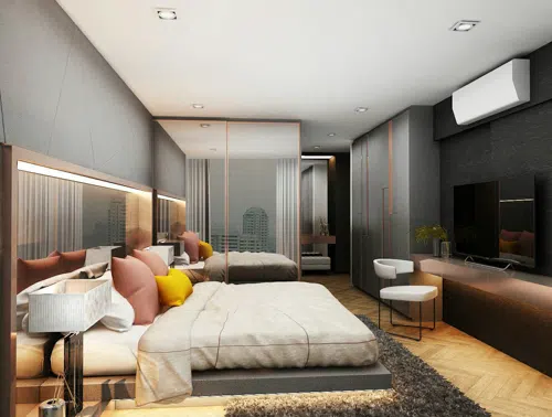 SK.5 interior design 3d perspective portfolio