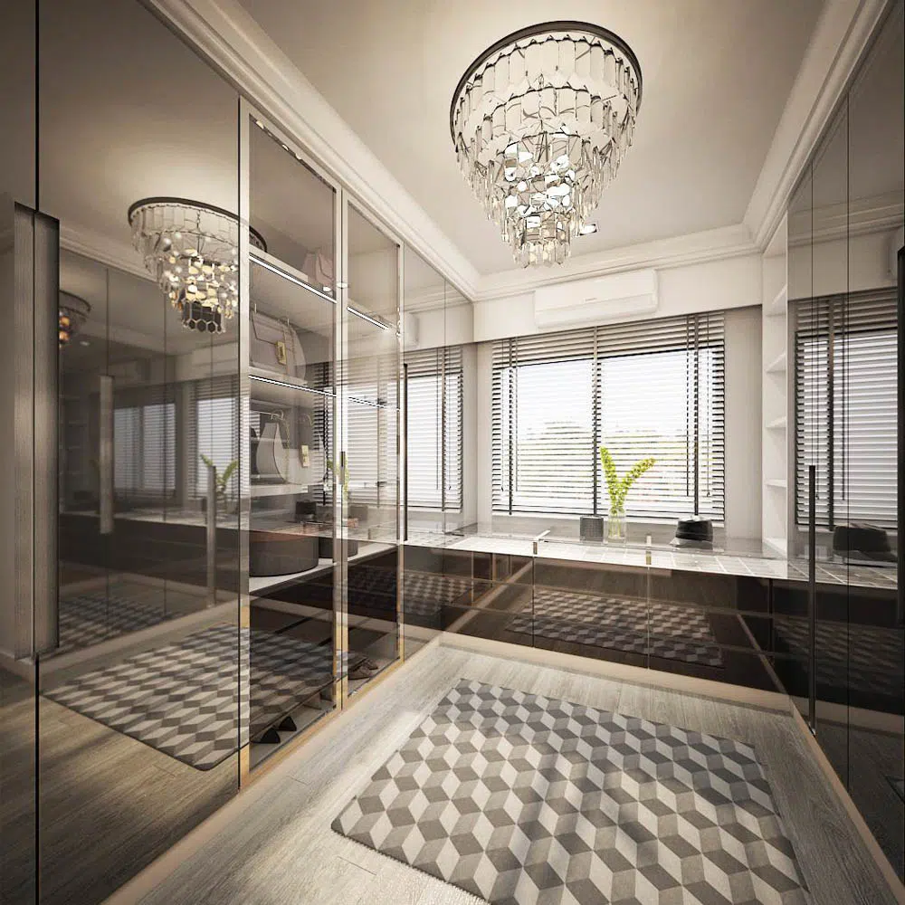 SK.5 interior design 3d perspective portfolio