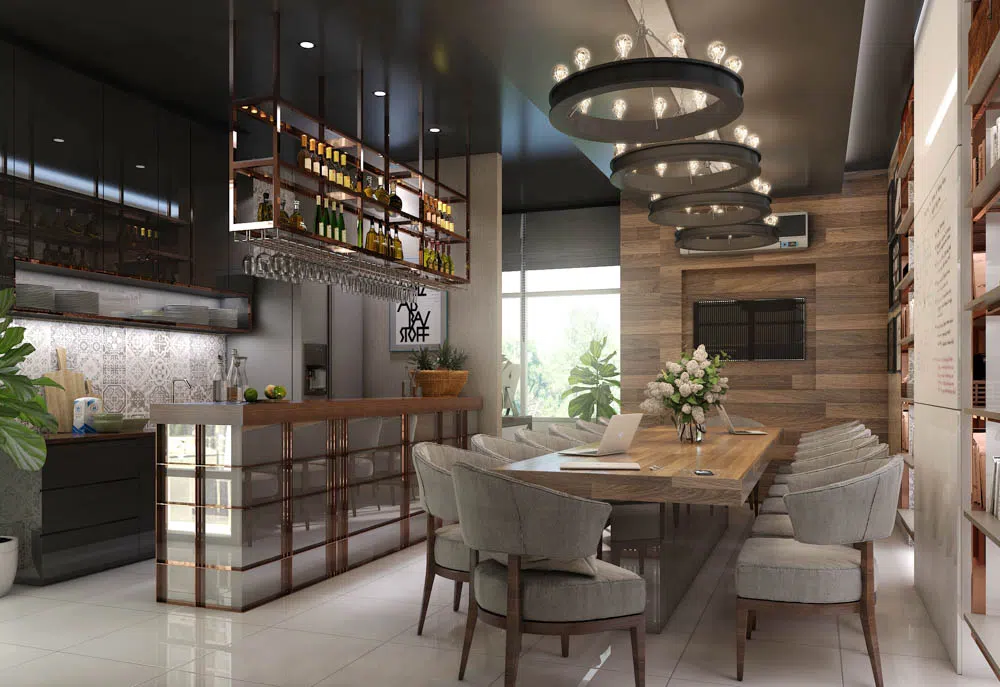 SK.5 interior design 3d perspective portfolio