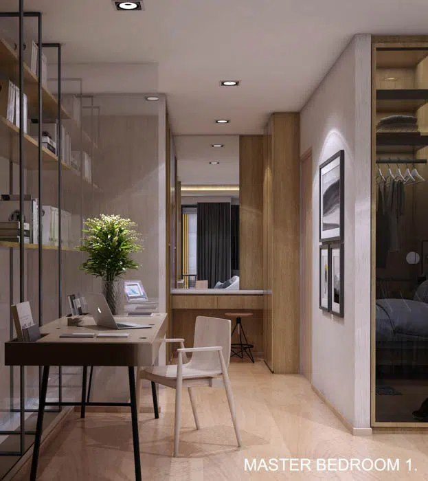 SK.5 interior design 3d perspective portfolio