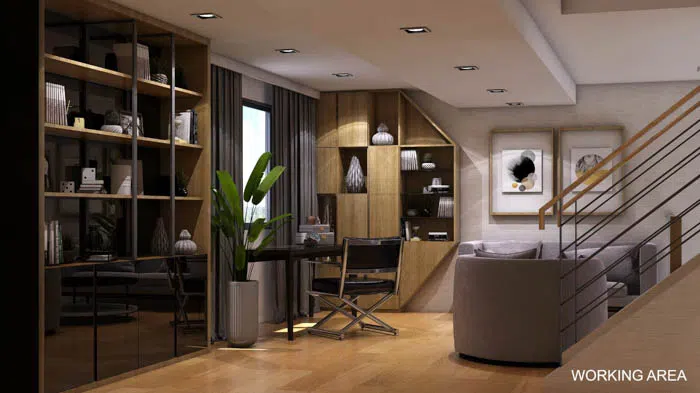 SK.5 interior design 3d perspective portfolio