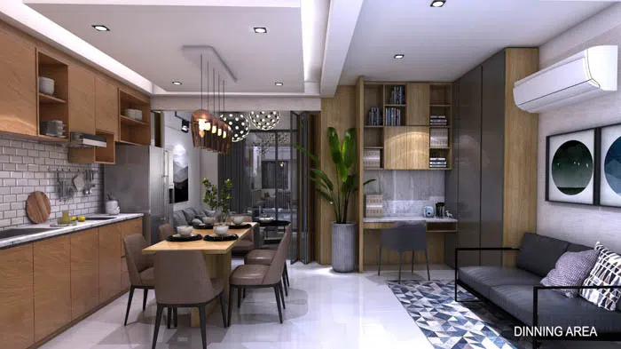 SK.5 interior design 3d perspective portfolio