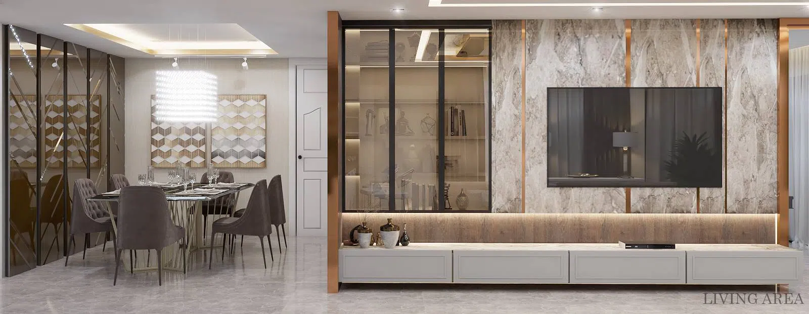 SK.5 interior design 3d perspective portfolio