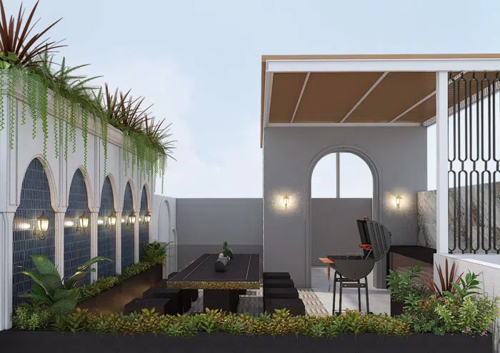 SK.5 interior design 3d perspective portfolio