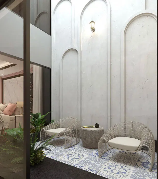 SK.5 interior design 3d perspective portfolio
