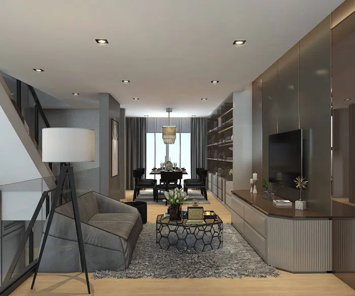 SK.5 interior design 3d perspective portfolio