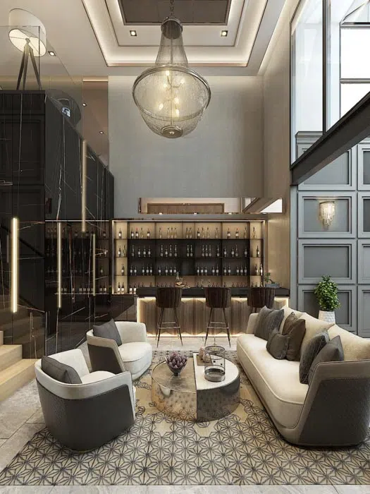 SK.5 interior design 3d perspective portfolio