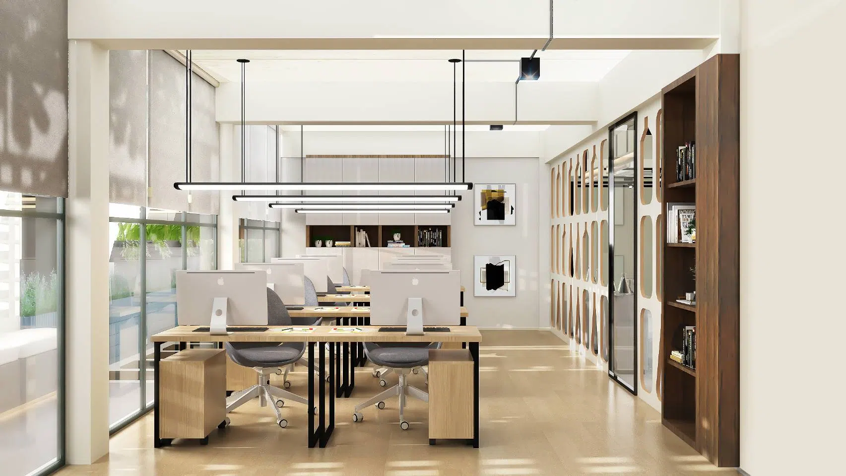 SK.5 interior design 3d perspective portfolio
