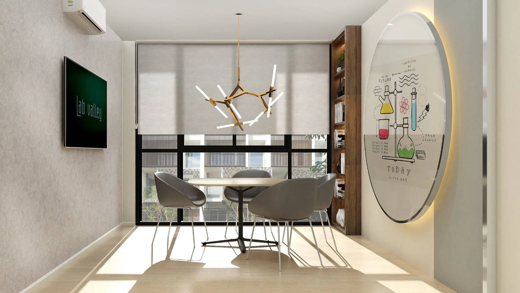 SK.5 interior design 3d perspective portfolio