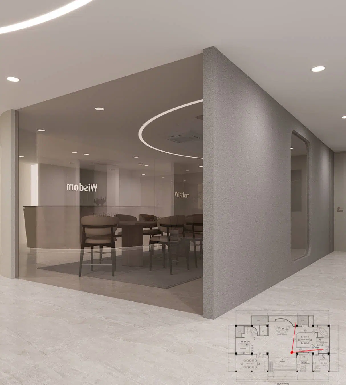 SK.5 interior design 3d perspective portfolio
