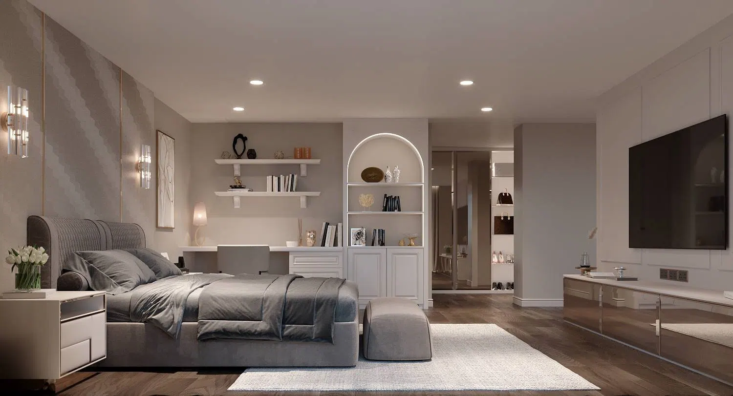 SK.5 interior design 3d perspective portfolio