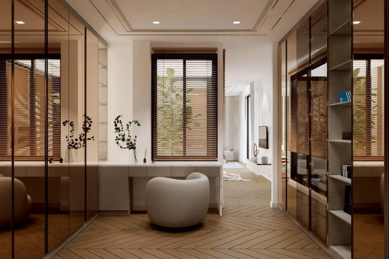 SK.5 interior design 3d perspective portfolio