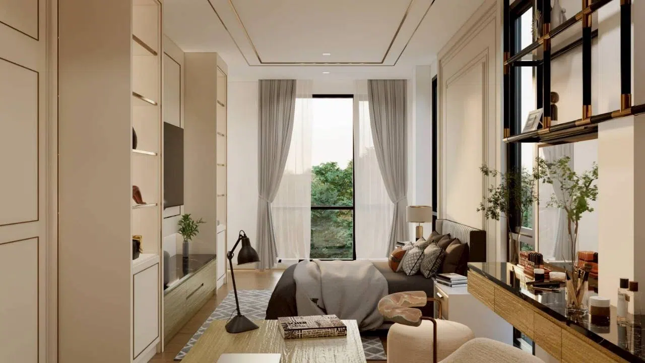 SK.5 interior design 3d perspective portfolio